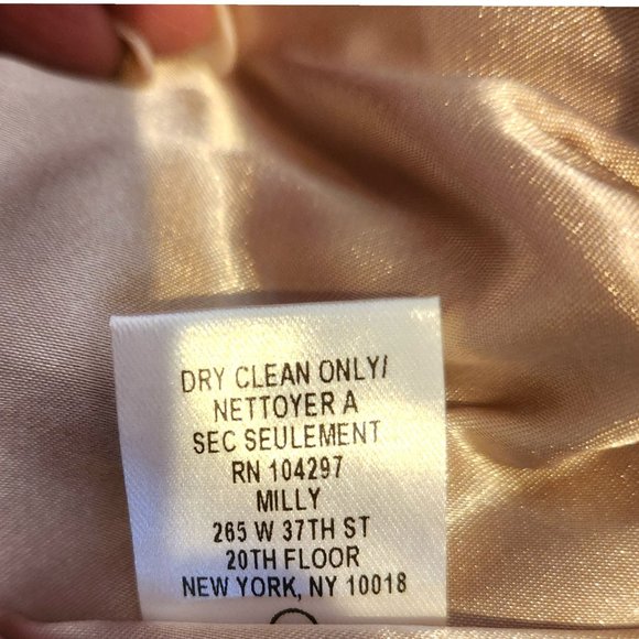 Milly of NY Black Lace Peplum Dress Fully Lined Women's Sz 4 New w/Neiman's Tag - Picture 8 of 11